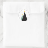 Étiquette Vintage Christmas (Sac)