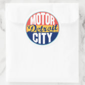 Étiquette vintage de Detroit (Sac)