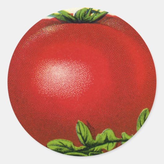 Étiquette vintage de fruit, Arcadia Beauté Tomates (Devant)