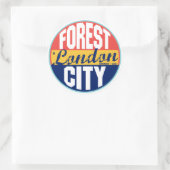 Étiquette Vintage de Londres (Sac)