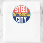 Étiquette Vintage de Pittsburgh (Sac)
