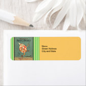 Étiquette Vintage Humpty Dumpty (En situation)