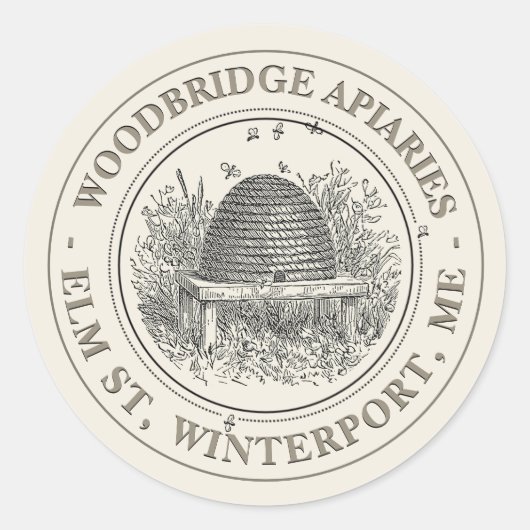 Étiquette vintage ivoirien (Devant)