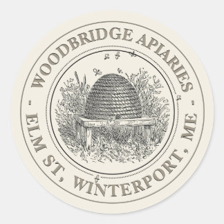 Étiquette vintage ivoirien