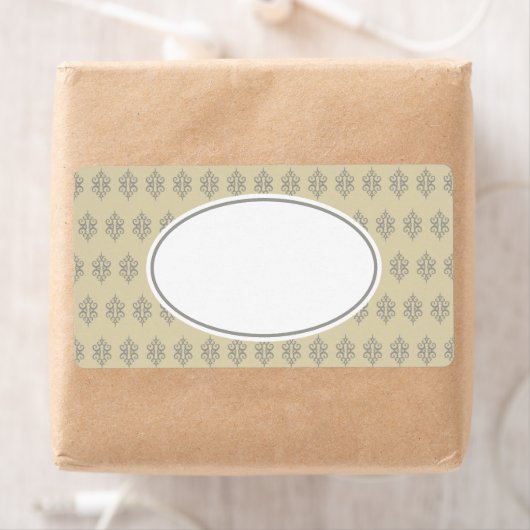 Étiquette Vintage Lace Labels (En situation)