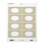 Étiquette Vintage Lace Labels (Feuille entière)