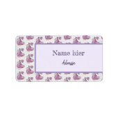 Étiquette Vintage Parfüm (Devant)