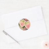 étiquette vintage rose (Enveloppe)