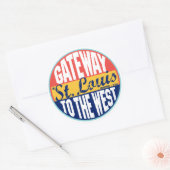 Étiquette Vintage St Louis (Enveloppe)