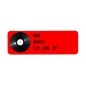 Étiquette vinyle (Devant)