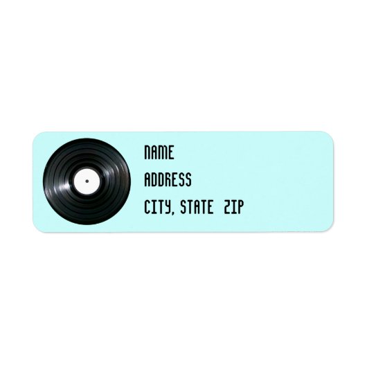 Étiquette vinyle (Devant)