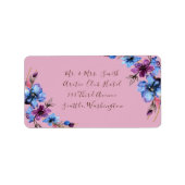 Étiquette Violet (Devant)