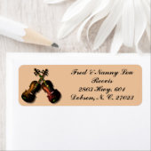 ÉTIQUETTE VIOLINES MAPLES TRAVERSÉES (En situation)