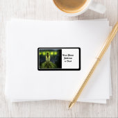 Étiquette Visiteur Alien (En situation)