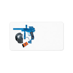 Étiquette Vitesse de Paintball