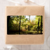 Étiquette Vitrage de forêt (En situation)