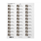 ÉTIQUETTE VIVRE RIRE AMOUR (Feuille entière)