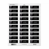 Étiquette Voici Grim (Feuille entière)