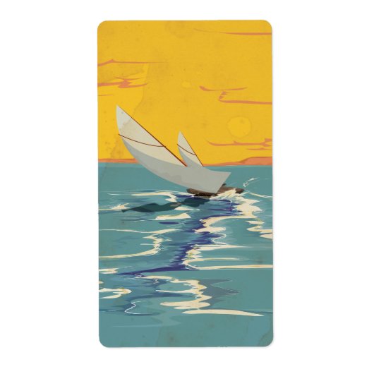 Étiquette Voile (Devant)