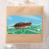 Étiquette Voilier classique (En situation)