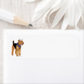 Étiquette Voilier de chien salé (En situation)