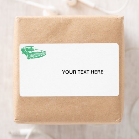 Étiquette Voiture verte (En situation)