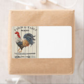 Étiquette "Volaille" (En situation)