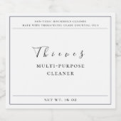 Étiquette voleur (Étiquettes simples)