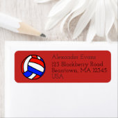 Étiquette Volley-ball (En situation)