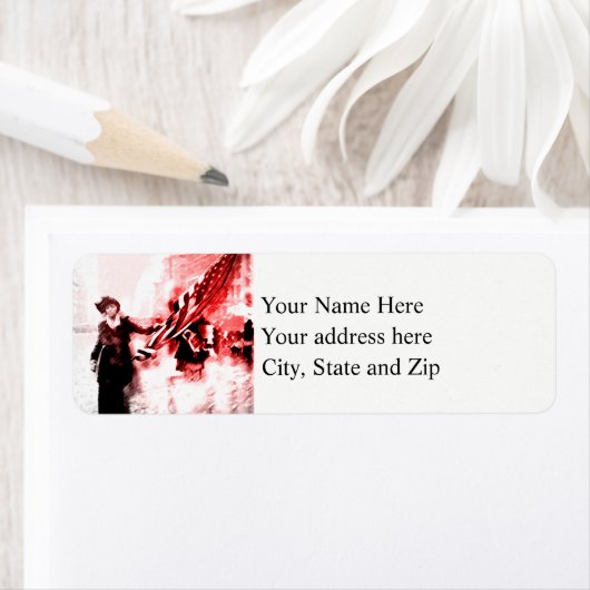 Étiquette Votes pour elle (En situation)