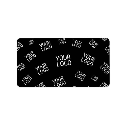 Étiquette Votre logo de conception, de photo ou d'entreprise (Devant)