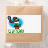 Étiquette Vous Avez Été Servi (En situation)