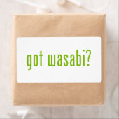 Étiquette vous avez wasabi ? (En situation)
