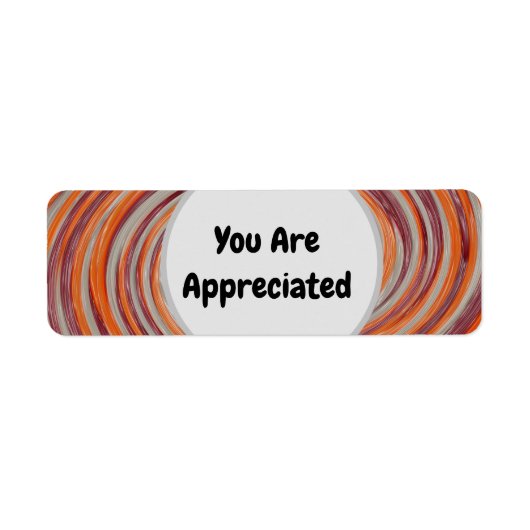 Étiquette Vous Êtes Apprécié Client Employé Super (Devant)