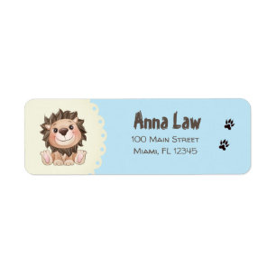 Étiquette Vous êtes Grrreat Cute Lion Baby Boy