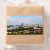 Étiquette Vue sur Vienne (En situation)