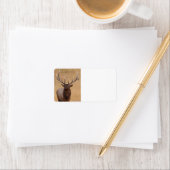 Étiquette wapiti (En situation)