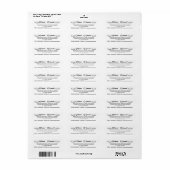 Étiquette Washed Unwashed Chicken Egg Carton Packaging (Feuille entière)