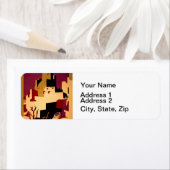 Étiquette Western Southwest Pueblo WPA National (En situation)