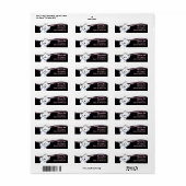 Étiquette Westie Wave Address Label (Feuille entière)