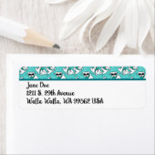 Étiquette Westies Cutieface KiniArt (En situation)