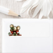 Étiquette Whimsical Christmas Address Labels (En situation)