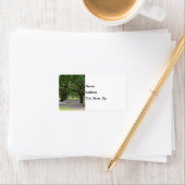 Étiquette White Point Gardens (En situation)