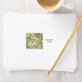 Étiquette William Morris, Art nouveau, original, Agathus, pe (En situation)