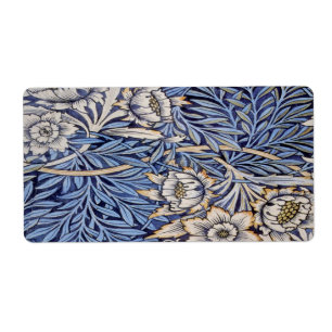 Étiquette William Morris beau design Art Nouveau, vinta