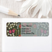 Étiquette William Morris Blackthorn Garden Flower Classic (En situation)