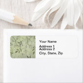 Étiquette William Morris Jasmine Botanique (En situation)