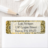 Étiquette William Morris Le Design Cherwell Pour Velveteen (En situation)