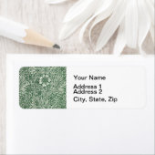 Étiquette william morris marigold vert fleurs florales wallp (En situation)