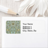 Étiquette William Morris Spring Thicket : Floral antique (En situation)